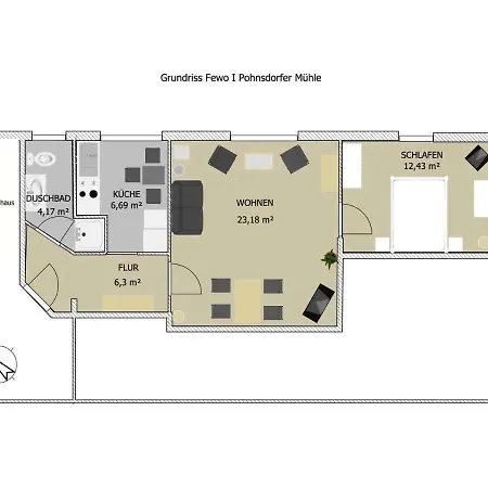 Ostsee Pohnsdorfer Muehle Guest house Sierksdorf